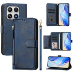For Xiaomi 17 Case Zipper Pocket Multiple Card Slots Leather Phone Cover