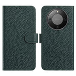 For Honor Magic8 Lite 5G / X9d 5G / X70 5G Case Wallet Stand Litchi Texture Genuine Cow Leather Flip Phone Cover