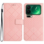 For Xiaomi 17 Pro Case Wallet Imprint PU Leather Flip Folio Phone Cover