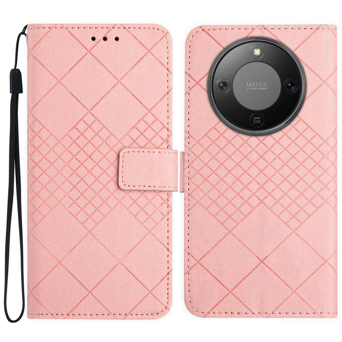For Honor Magic8 Lite 5G / X9d 5G / X70 5G Case Wallet Imprint PU Leather Flip Folio Phone Cover