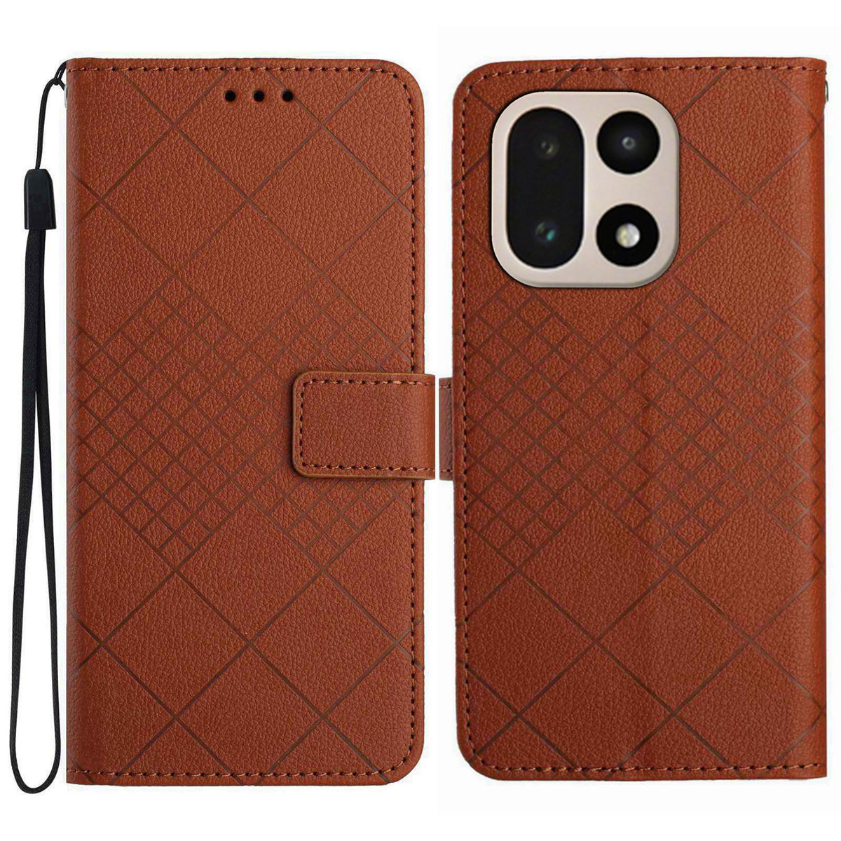 OnePlus 15 5G Plånboksfodral med tryck PU-läder Flip Folio-mobilfodral