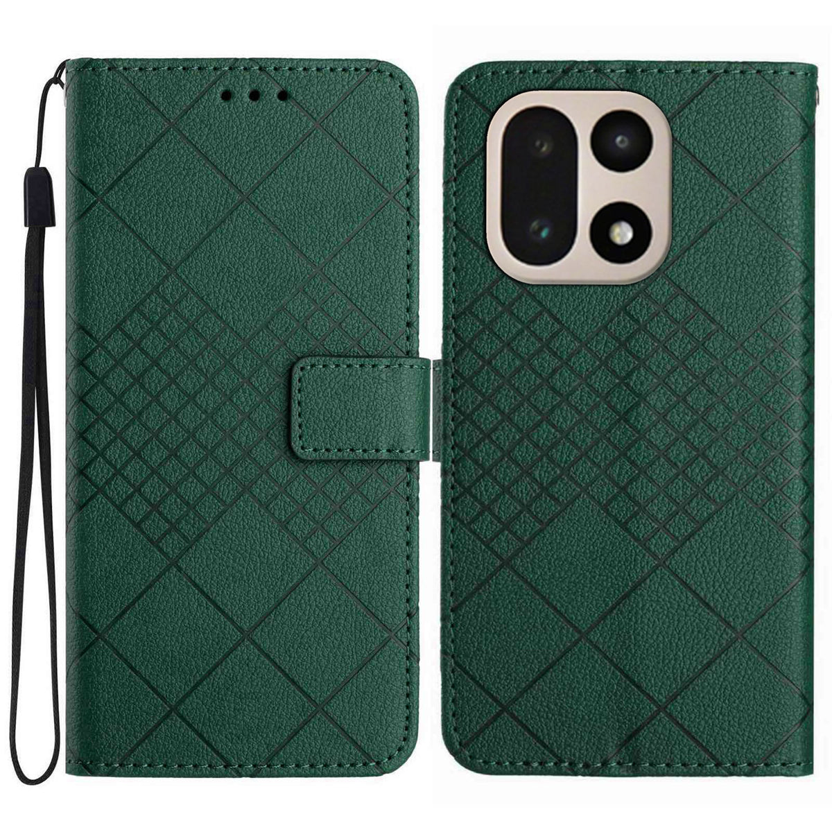 OnePlus 15 5G Plånboksfodral med tryck PU-läder Flip Folio-mobilfodral