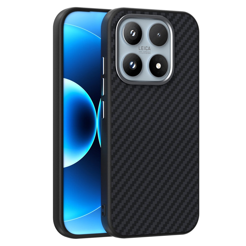 ABEEL For Xiaomi 17 Magnetic Case Carbon Fiber Texture Back Cover