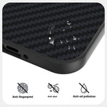 ABEEL For Xiaomi 17 Magnetic Case Carbon Fiber Texture Back Cover