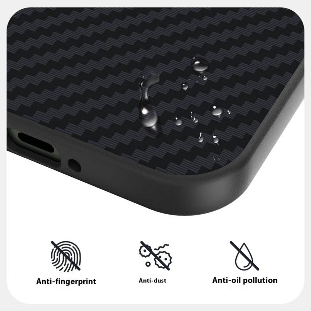 ABEEL For Xiaomi 17 Magnetic Case Carbon Fiber Texture Back Cover