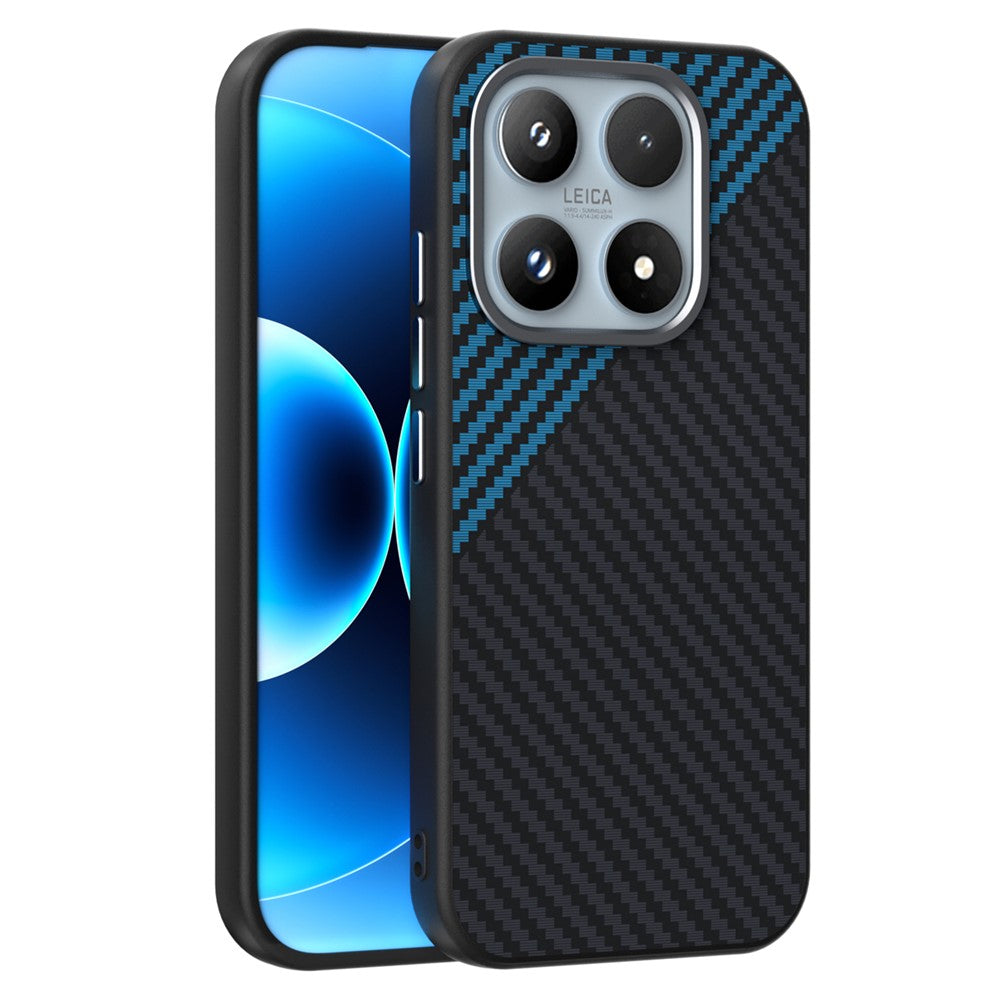 ABEEL For Xiaomi 17 Magnetic Case Carbon Fiber Texture Back Cover