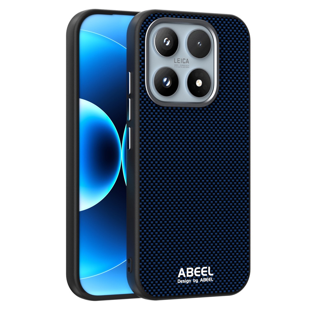 ABEEL For Xiaomi 17 Magnetic Case Printed PC TPU Aluminum Alloy Leather Phone Cover