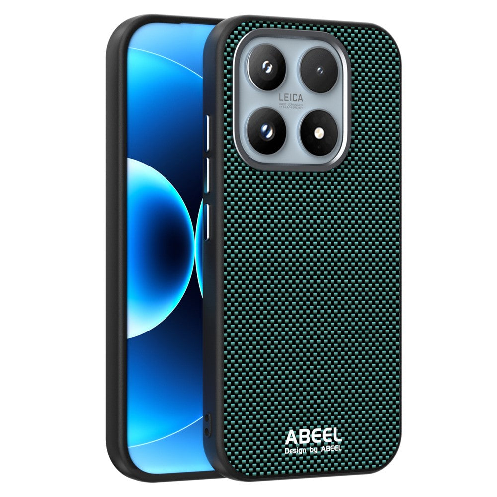 ABEEL For Xiaomi 17 Magnetic Case Printed PC TPU Aluminum Alloy Leather Phone Cover