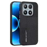 ABEEL For Xiaomi 17 Magnetic Case PC + TPU + Aluminum Alloy + PU Leather Slim Phone Back Cover