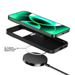 ABEEL For Xiaomi 17 Magnetic Case PC + TPU + Aluminum Alloy + PU Leather Slim Phone Back Cover