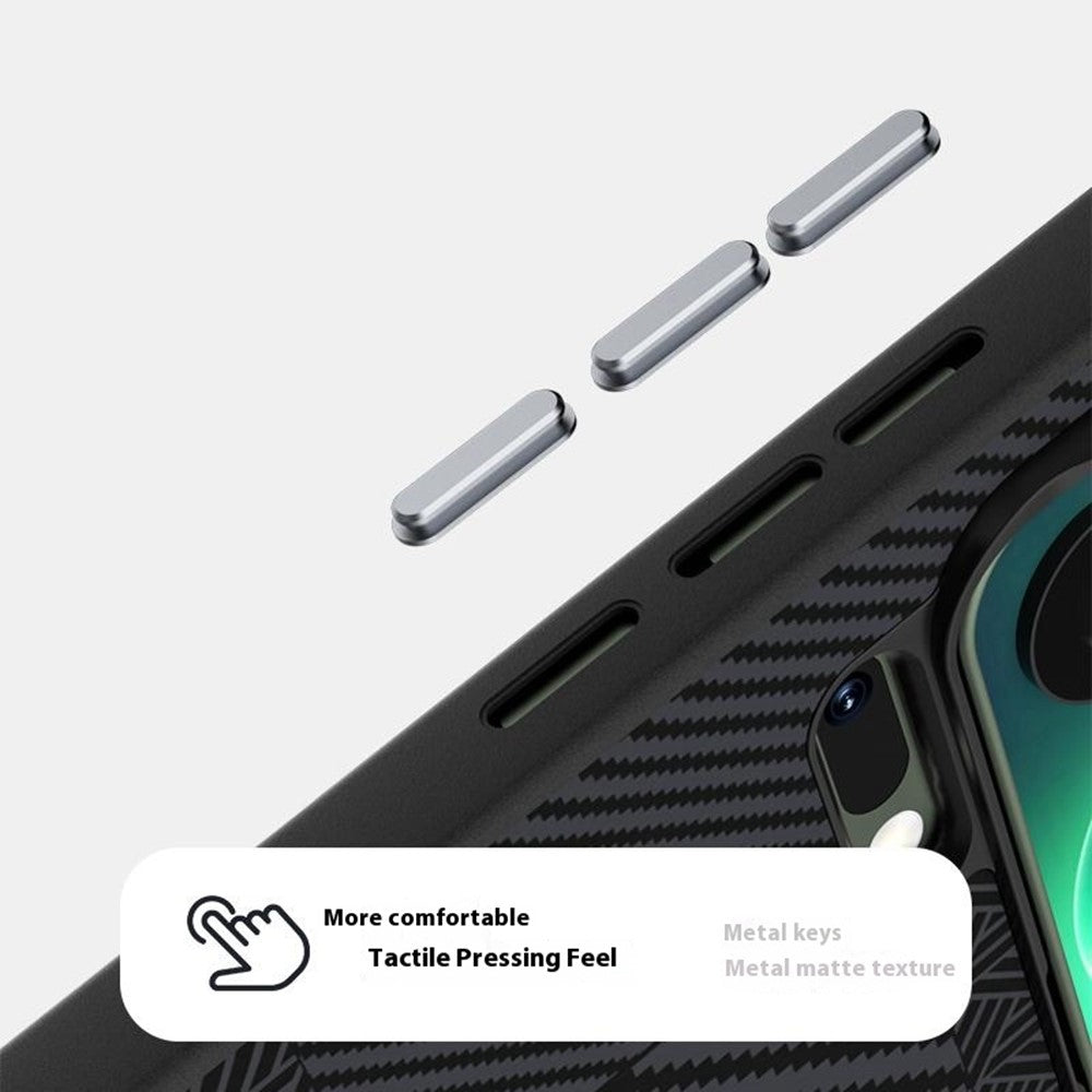 ABEEL For Xiaomi 17 Magnetic Case PC + TPU + Aluminum Alloy + PU Leather Slim Phone Back Cover