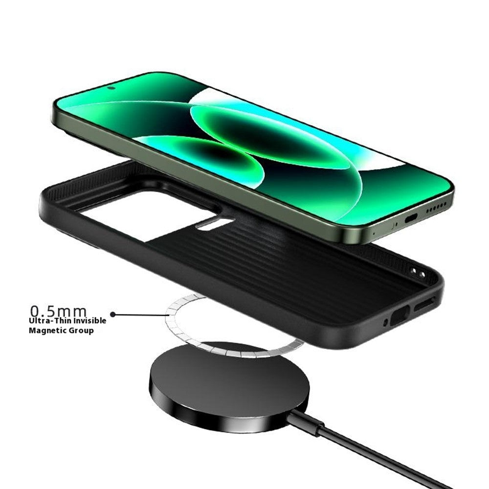 ABEEL For Xiaomi 17 Magnetic Case Ultra Slim PC TPU Phone Back Cover