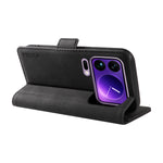 YIKATU For Xiaomi 17 Pro Max Leather Case  YK-005 Skin-touch Feeling Wallet Phone Cover