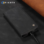 YIKATU For Xiaomi 17 Pro Max Leather Case  YK-005 Skin-touch Feeling Wallet Phone Cover