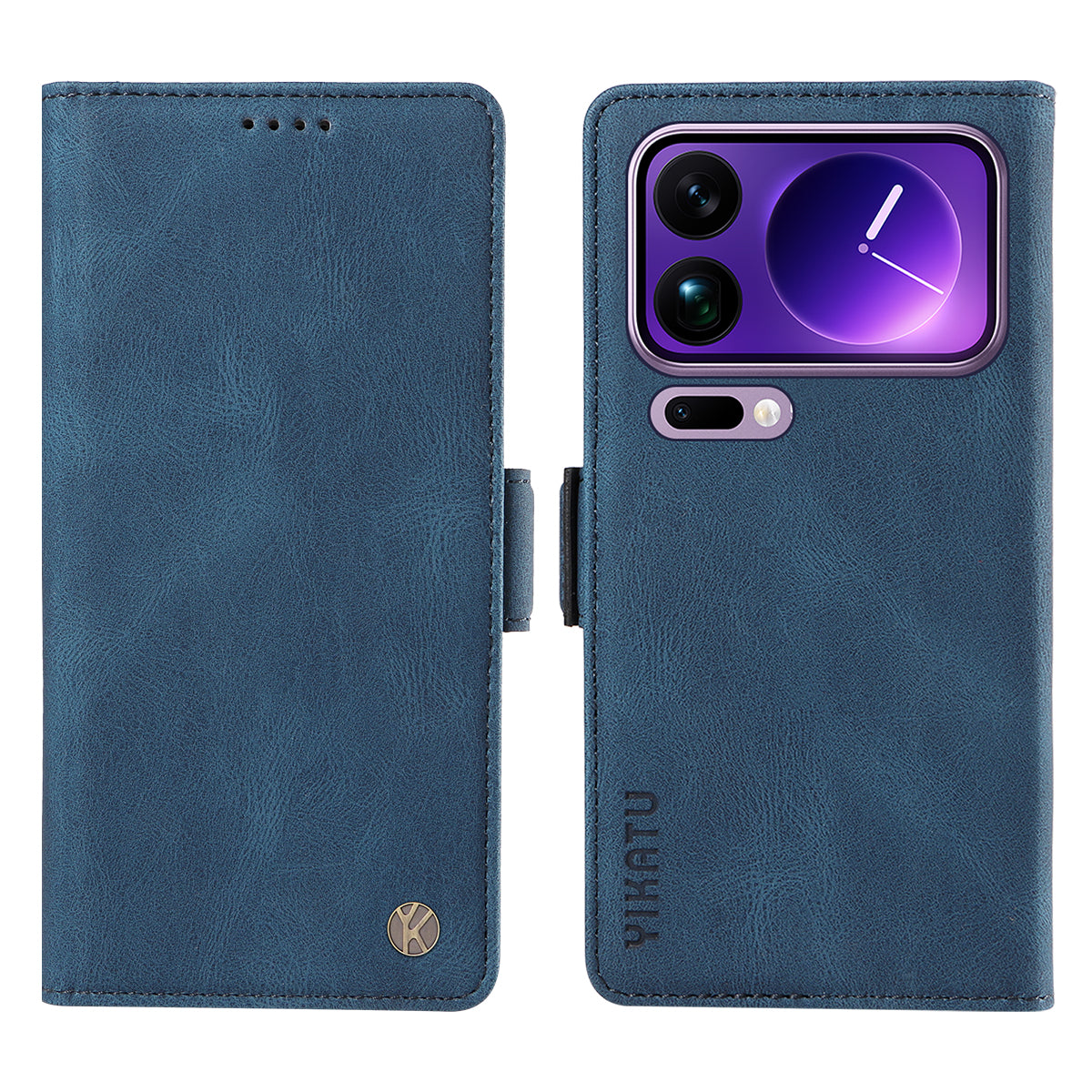 YIKATU For Xiaomi 17 Pro Max Leather Case  YK-005 Skin-touch Feeling Wallet Phone Cover