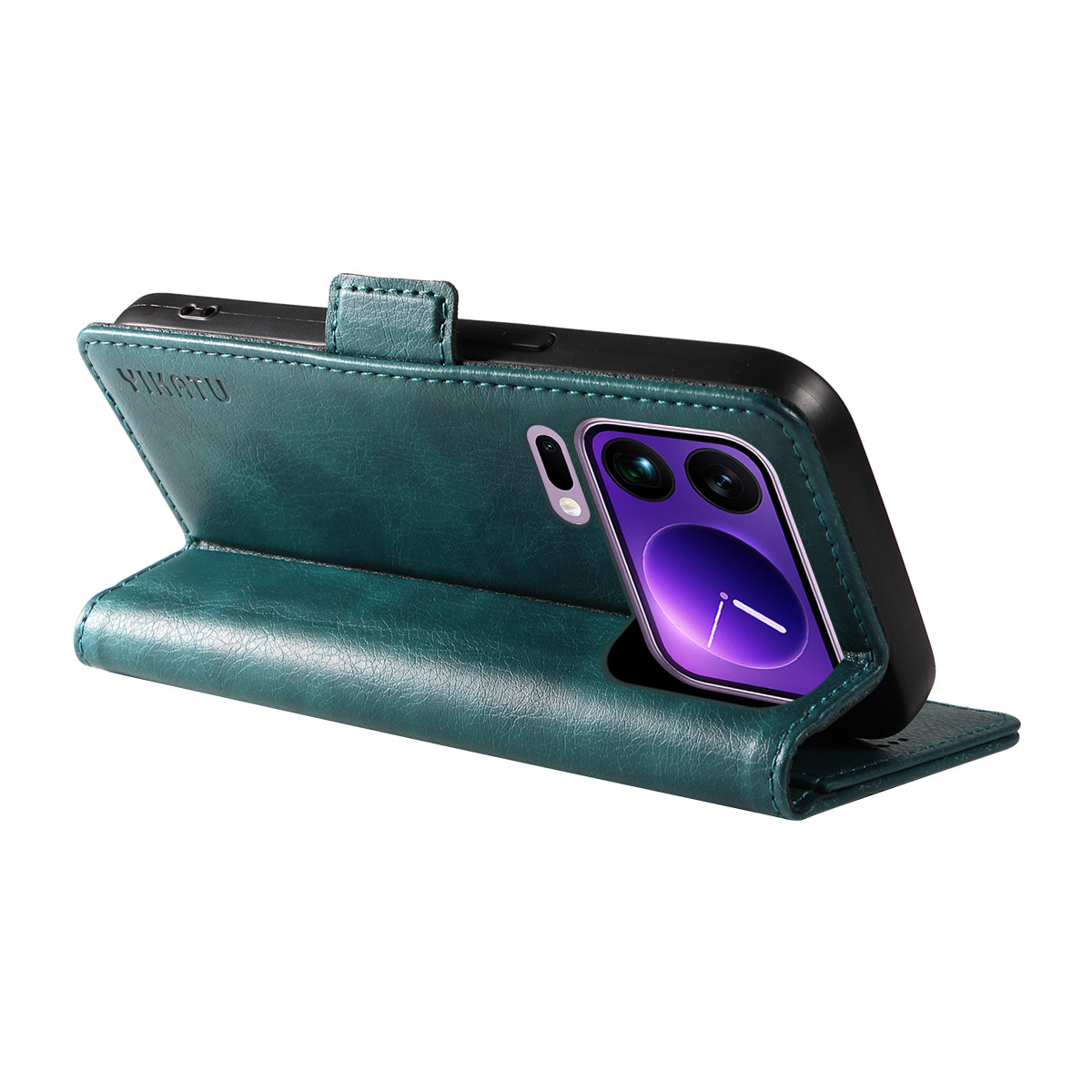YIKATU For Xiaomi 17 Pro Max Case  YK-007 Litchi Texture PU Leather Wallet Phone Cover