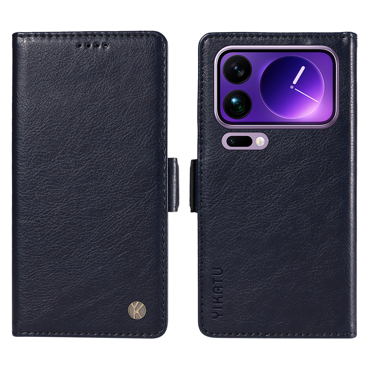 YIKATU For Xiaomi 17 Pro Max Case  YK-007 Litchi Texture PU Leather Wallet Phone Cover