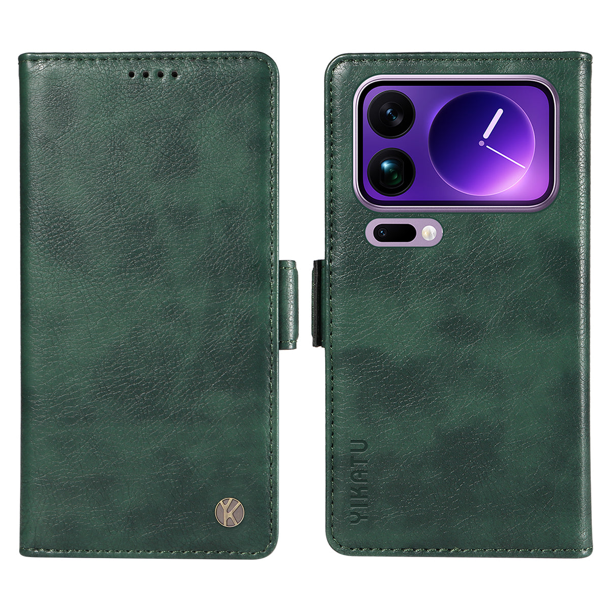 YIKATU For Xiaomi 17 Pro Max Case  YK-007 Litchi Texture PU Leather Wallet Phone Cover