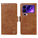 YIKATU For Xiaomi 17 Pro Max Case  YK-007 Litchi Texture PU Leather Wallet Phone Cover