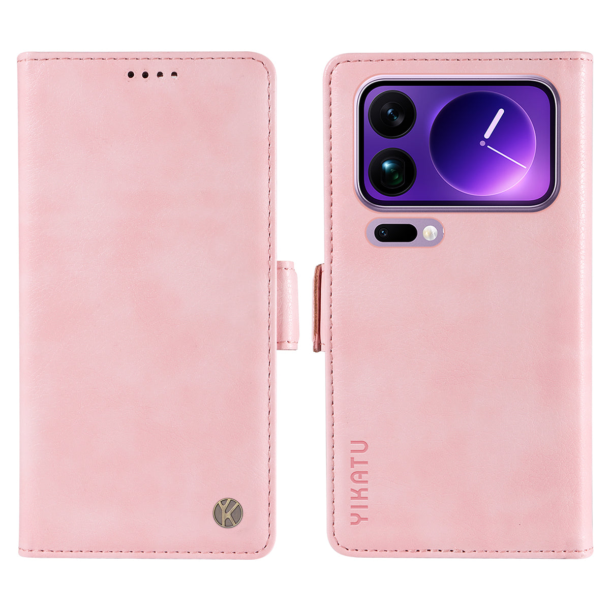 YIKATU For Xiaomi 17 Pro Max Case  YK-007 Litchi Texture PU Leather Wallet Phone Cover