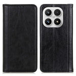 For Xiaomi 17 Stand Case Split Leather Litchi Texture Wallet Phone Cover