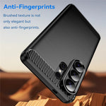 For Samsung Galaxy S26 Ultra Case Protective Phone Cover Carbon Fiber Texture Brushed