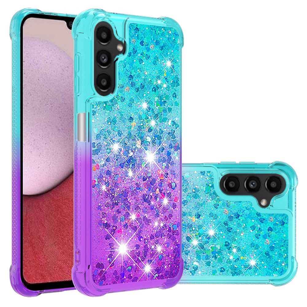 Samsung Galaxy A14 5G / A14 4G TPU-etui med gradient og quicksand-mobilcover