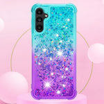 Samsung Galaxy A14 5G / A14 4G TPU-etui med gradient og quicksand-mobilcover