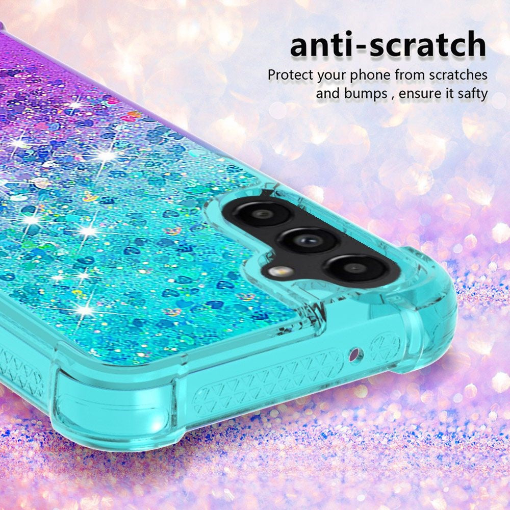 Samsung Galaxy A14 5G / A14 4G TPU-etui med gradient og quicksand-mobilcover