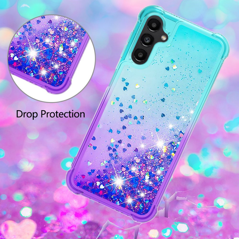 Samsung Galaxy A14 5G / A14 4G TPU-etui med gradient og quicksand-mobilcover