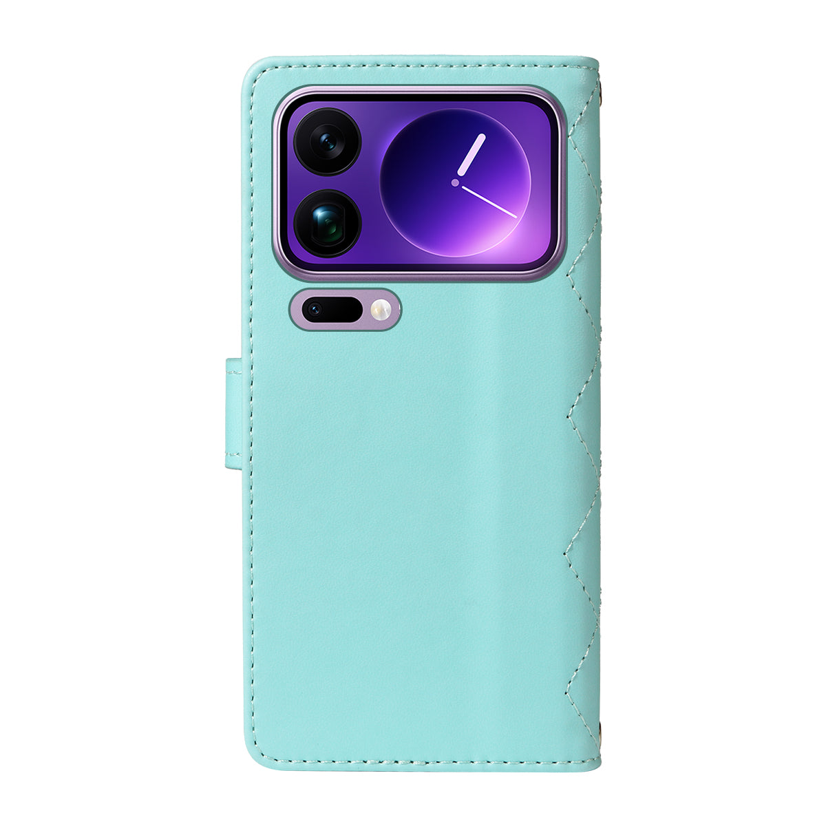 For Xiaomi 17 Pro Max Wallet Case Rhombus Leather Phone Cover with Strap