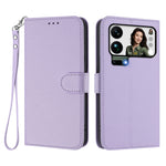 For Xiaomi 17 Pro Max Leather Case Wallet Stand Phone Cover with Wrist Strap