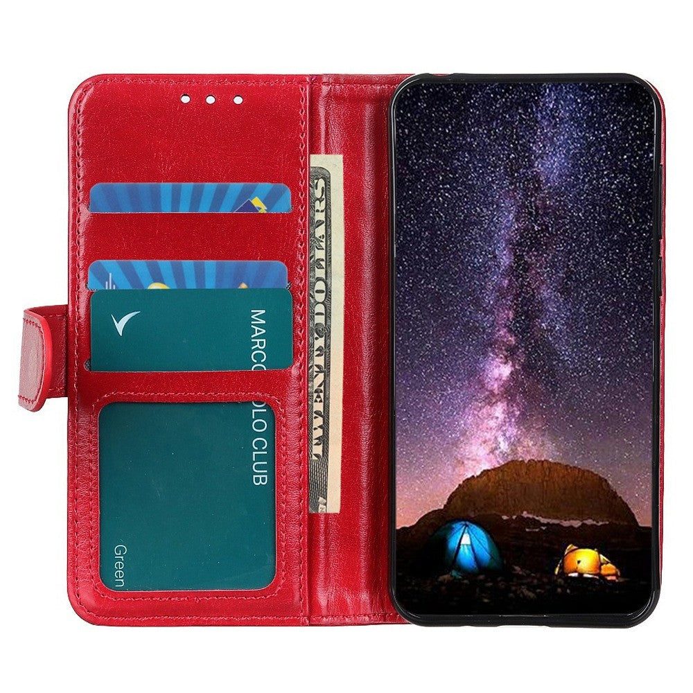 For Xiaomi Poco M8 5G / Redmi Note 15 5G (Global) Case Crazy Horse Texture PU Leather Phone Stand Cover