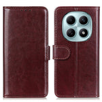 For Xiaomi Poco M8 5G / Redmi Note 15 5G (Global) Case Crazy Horse Texture PU Leather Phone Stand Cover