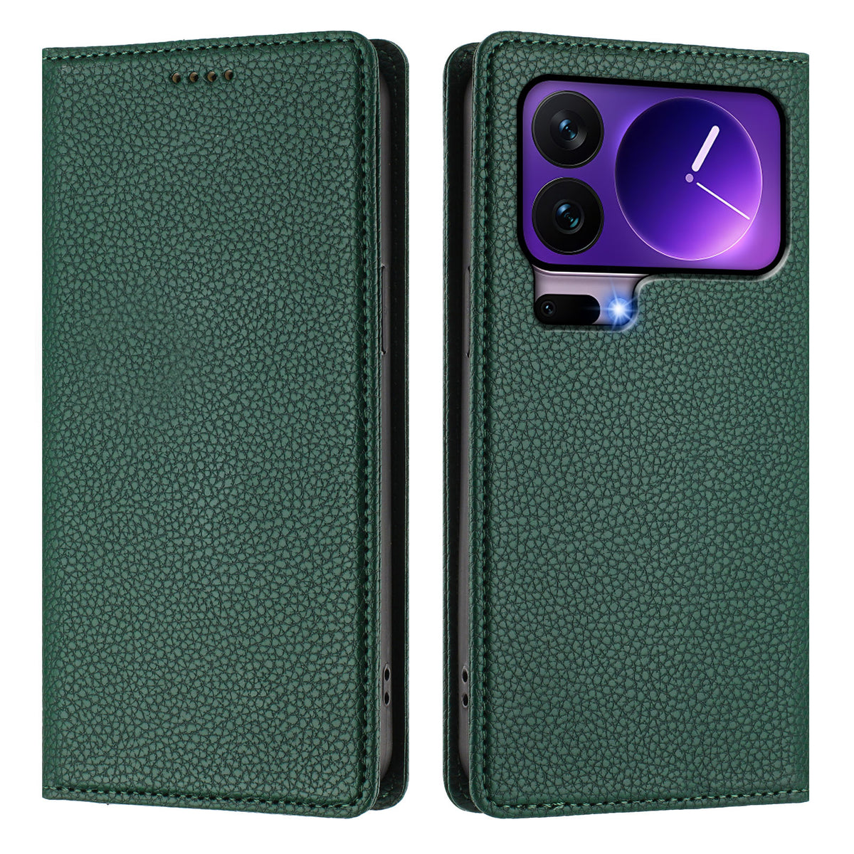 For Xiaomi 17 Pro Wallet Case RFID Blocking Litchi Texture Leather Mobile Cover