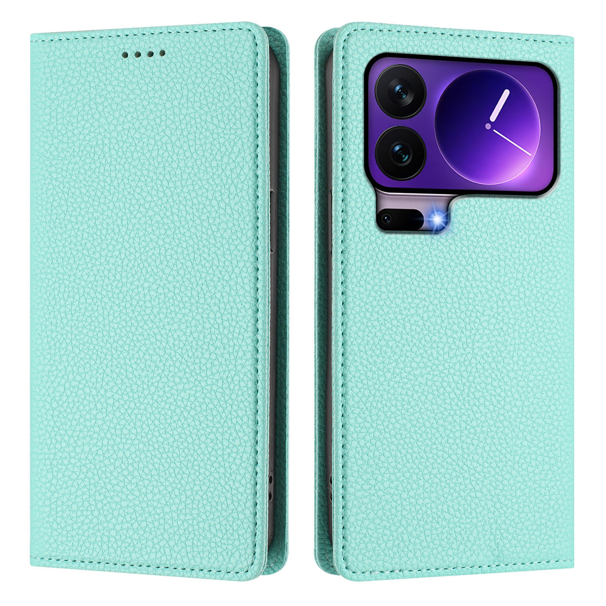 For Xiaomi 17 Pro Wallet Case RFID Blocking Litchi Texture Leather Mobile Cover