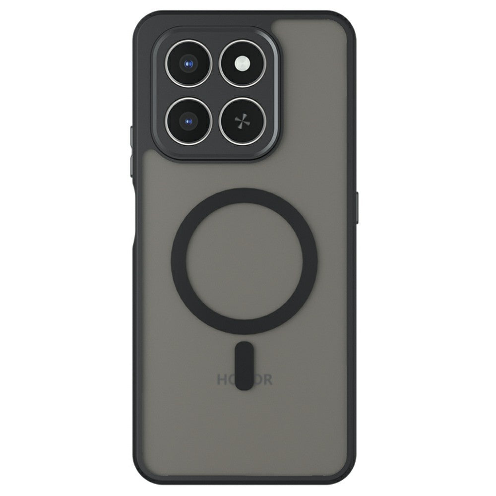 Matte etui til Honor 400 Smart 5G / 4G / X7d 4G TPU + PC Skin Touch telefoncover magnetisk etui