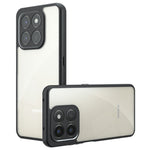 Gennemsigtigt Telefoncover til Honor 400 Smart 5G / 4G / X7d 4G TPU + PC Stødsikkert Cover