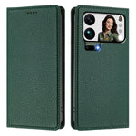 For Xiaomi 17 Pro Max Wallet Case RFID Blocking Litchi Texture Leather Mobile Cover