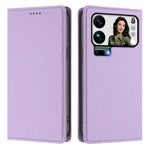For Xiaomi 17 Pro Max Wallet Case RFID Blocking Litchi Texture Leather Mobile Cover
