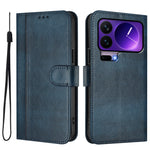 For Xiaomi 17 Pro Cases Wallet Stand Retro Texture Leather Phone Cover with Lanyard