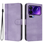 For Xiaomi 17 Pro Cases Wallet Stand Retro Texture Leather Phone Cover with Lanyard