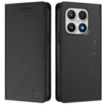 For Xiaomi 17 Leather Case RINACASIS RC01 Phone Cover with RFID Blocking Wallet Stand
