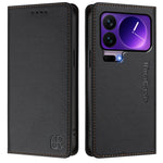 For Xiaomi 17 Pro Leather Case RINACASIS RC01 Phone Cover with RFID Blocking Wallet Stand