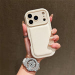 For iPhone 17 Pro Case Round Hole Shockproof PU + TPU Phone Back Cover