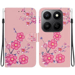 For Honor 400 Smart 5G / 4G / X7d 4G Wallet Phone Case Anti-Drop Pattern Printing Leather Flip Cover with Strap
