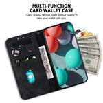 Til Honor 400 Smart 5G / 4G / X7d 4G Stand-etui med 7-formet mønsterpræget lædertelefoncover med rem