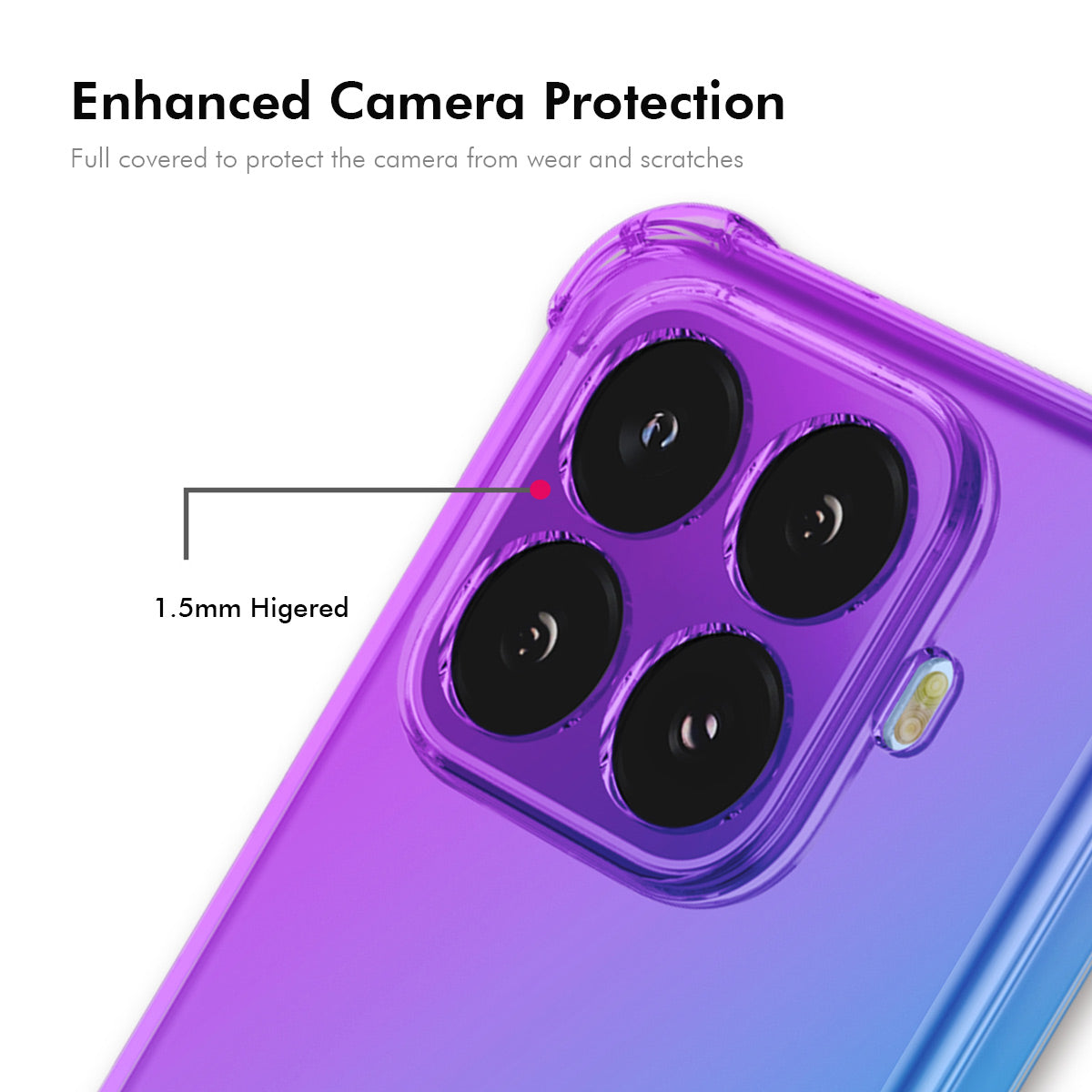 ENKAY For Xiaomi 15T Pro TPU Case  Thickened Four Corner Drop-proof Phone Back Cover