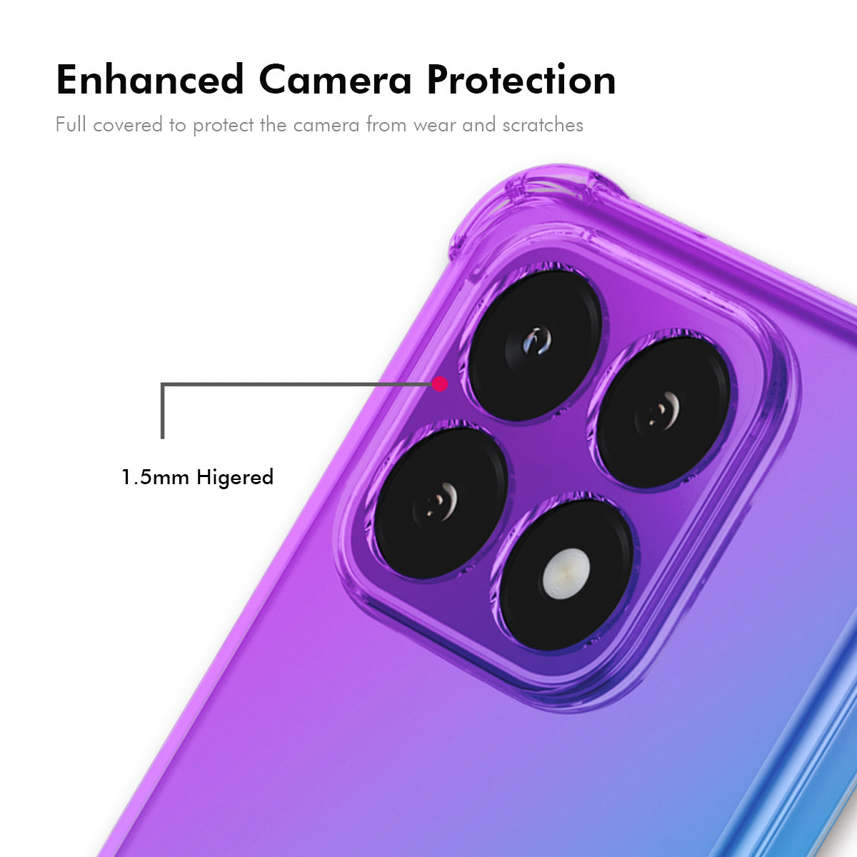 ENKAY For Xiaomi 15T TPU Case  Thickened Four Corner Drop-proof Phone Back Cover