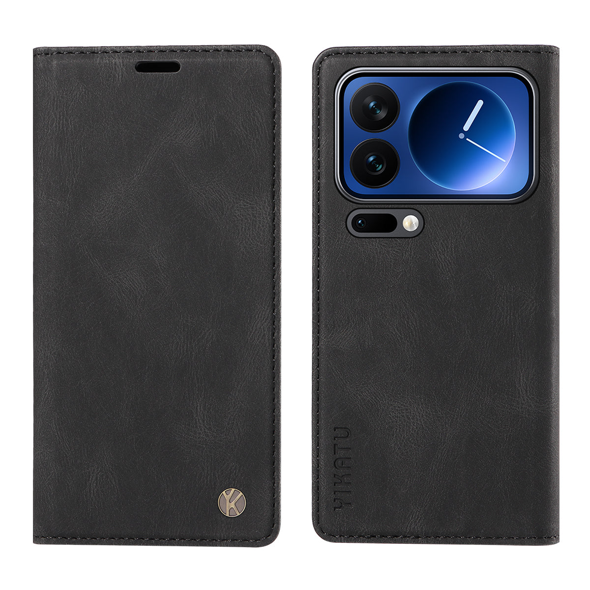 YIKATU For Xiaomi 17 Pro Leather Cover  YK-004 Skin-Touch Wallet Phone Cases